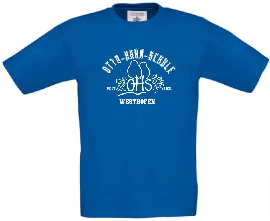 T-Shirt Kinder Otto-Hahn-Schule Old School